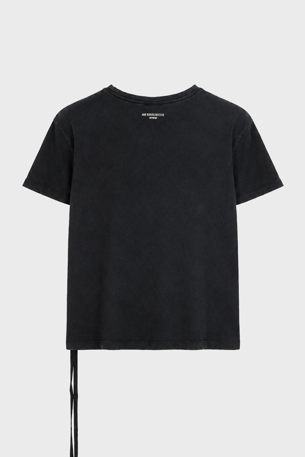 IDAR CROPPED T-SHIRT "POETES MAUDITS" FADED BLACK