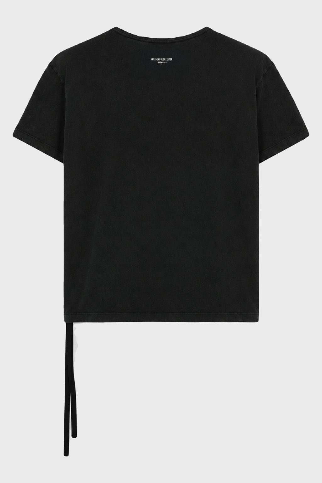 IDAR CROPPED T-SHIRT "AD EMBLEM" FADED BLACK