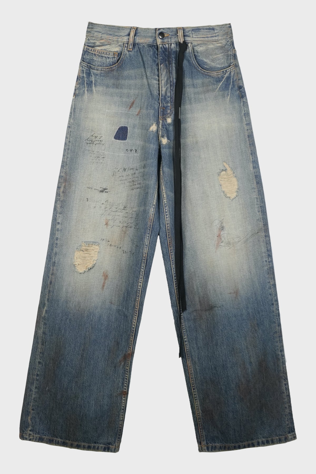 EVAN 5-POCKETS TROUSERS VINTAGE BLUE