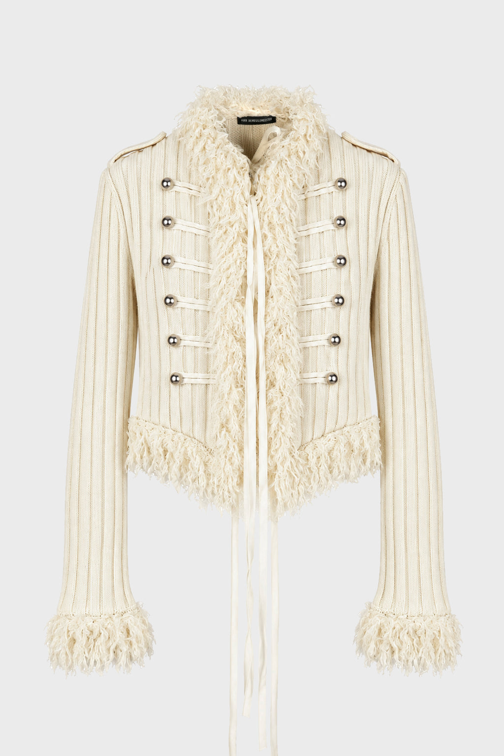 ALAND MARSINA KNIT JACKET WARM WHITE