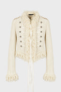 ALAND MARSINA KNIT JACKET WARM WHITE