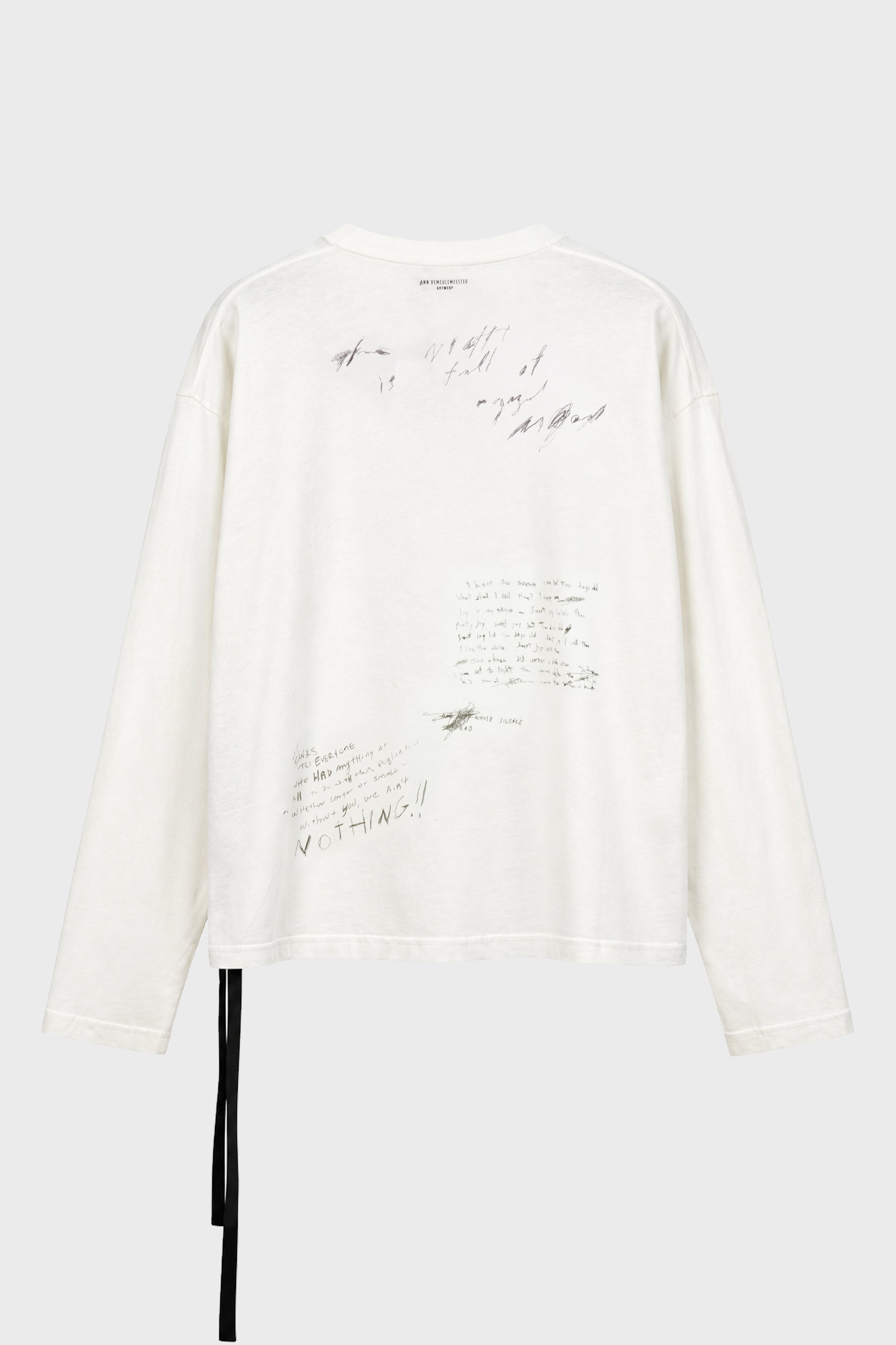 EMIL T-SHIRT "CLASSROOM MEMORY" PRINT IVORY