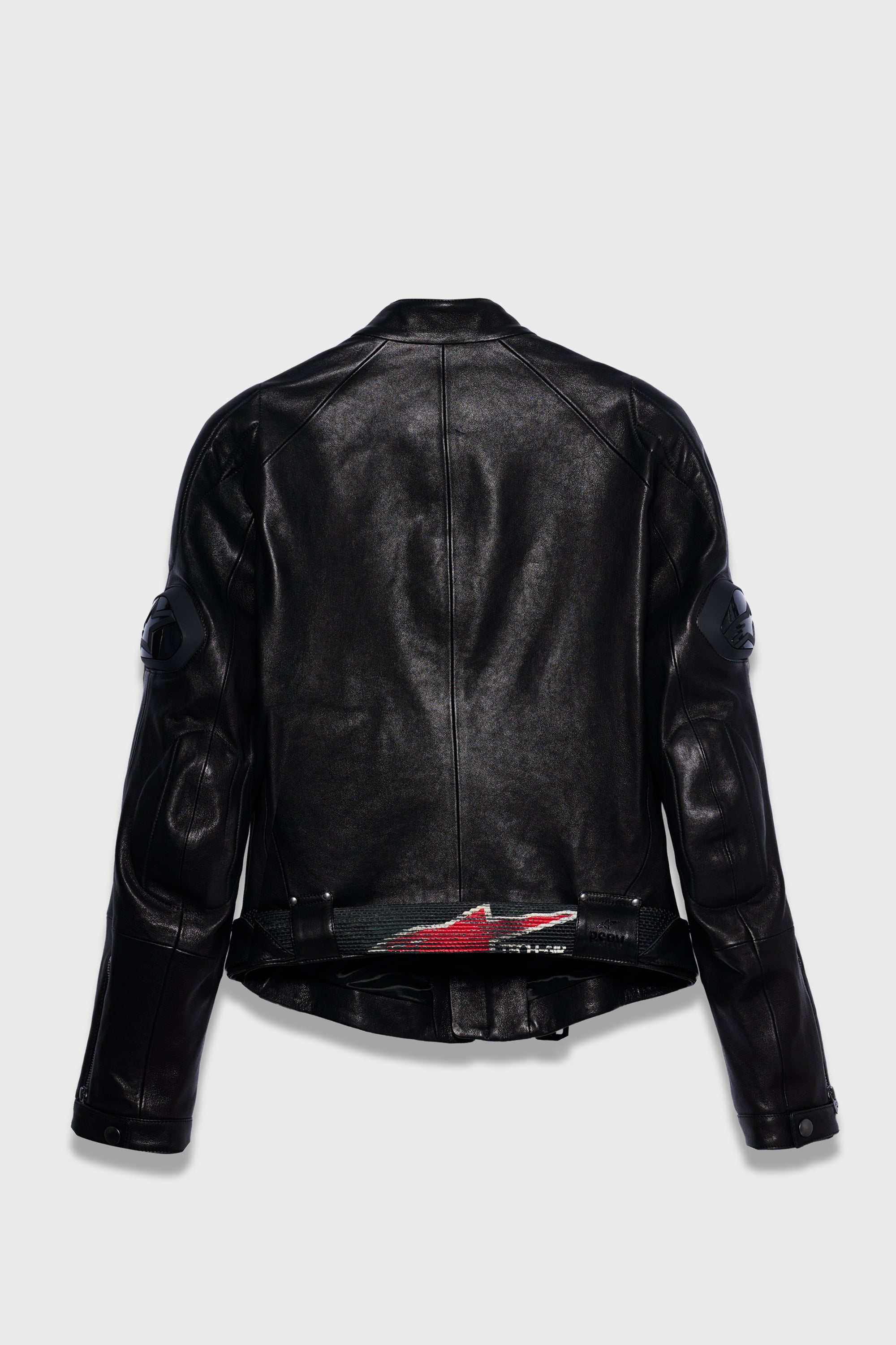 RSRV VICTORY LEATHER JACKET BLACK