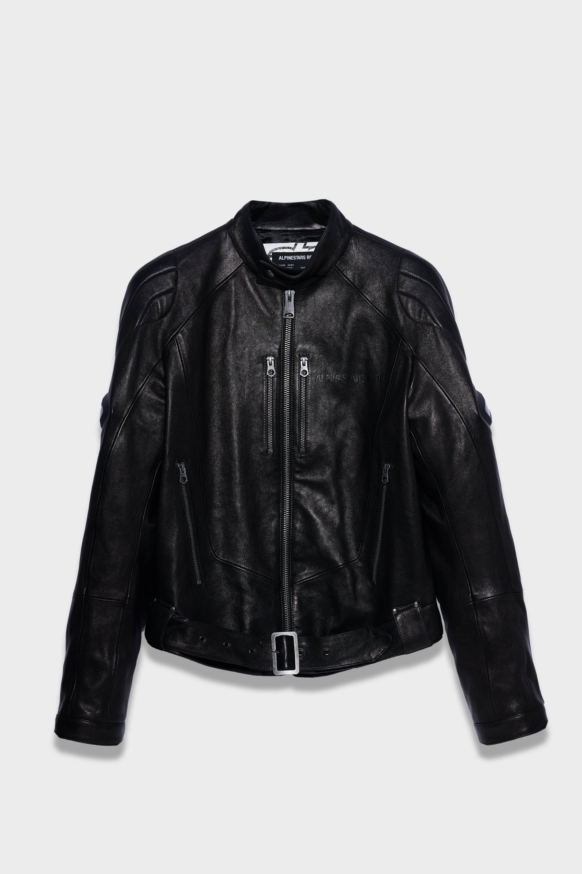 RSRV VICTORY LEATHER JACKET BLACK