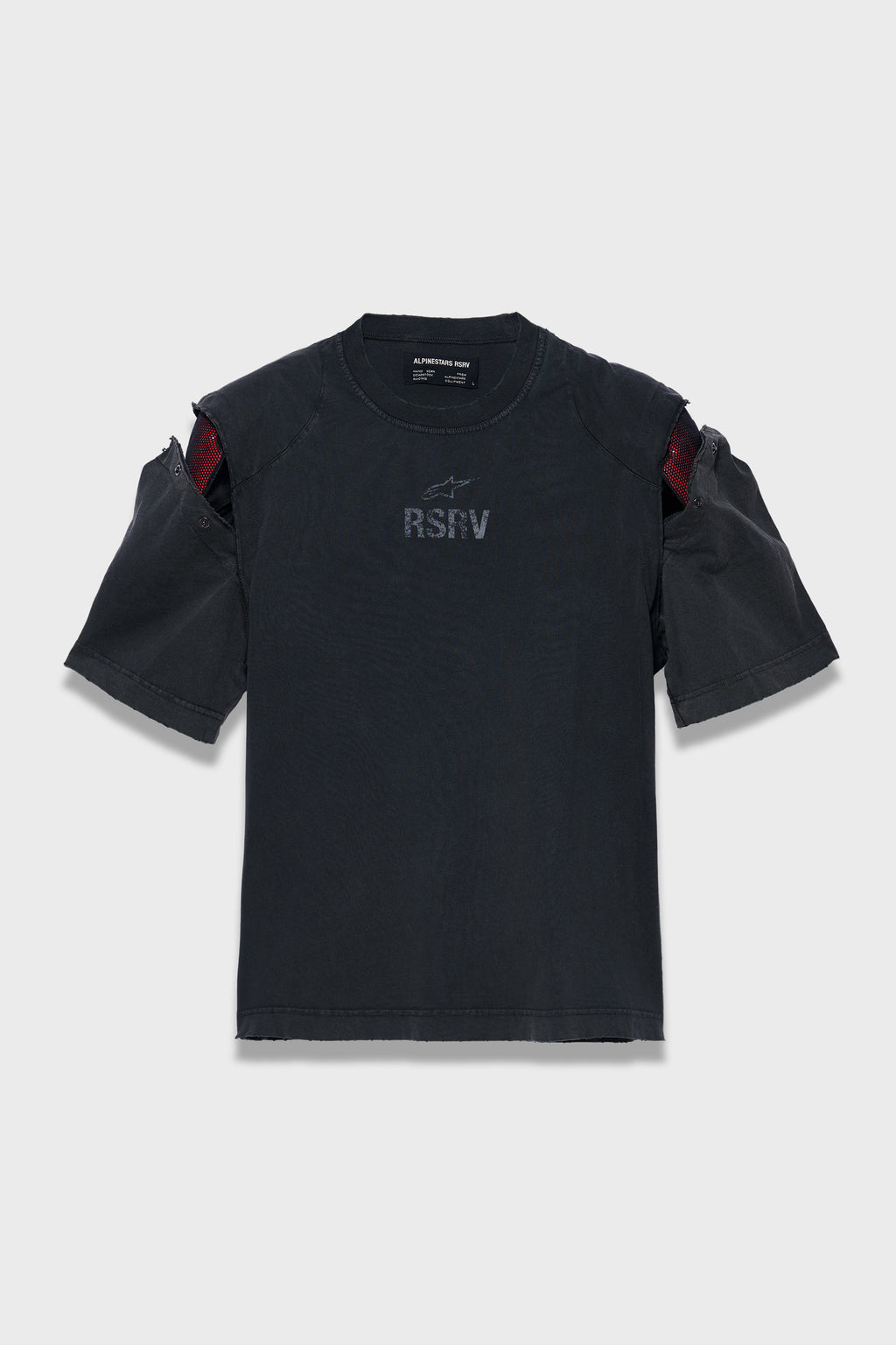 RSRV GEAR UP SS TEE BLACK