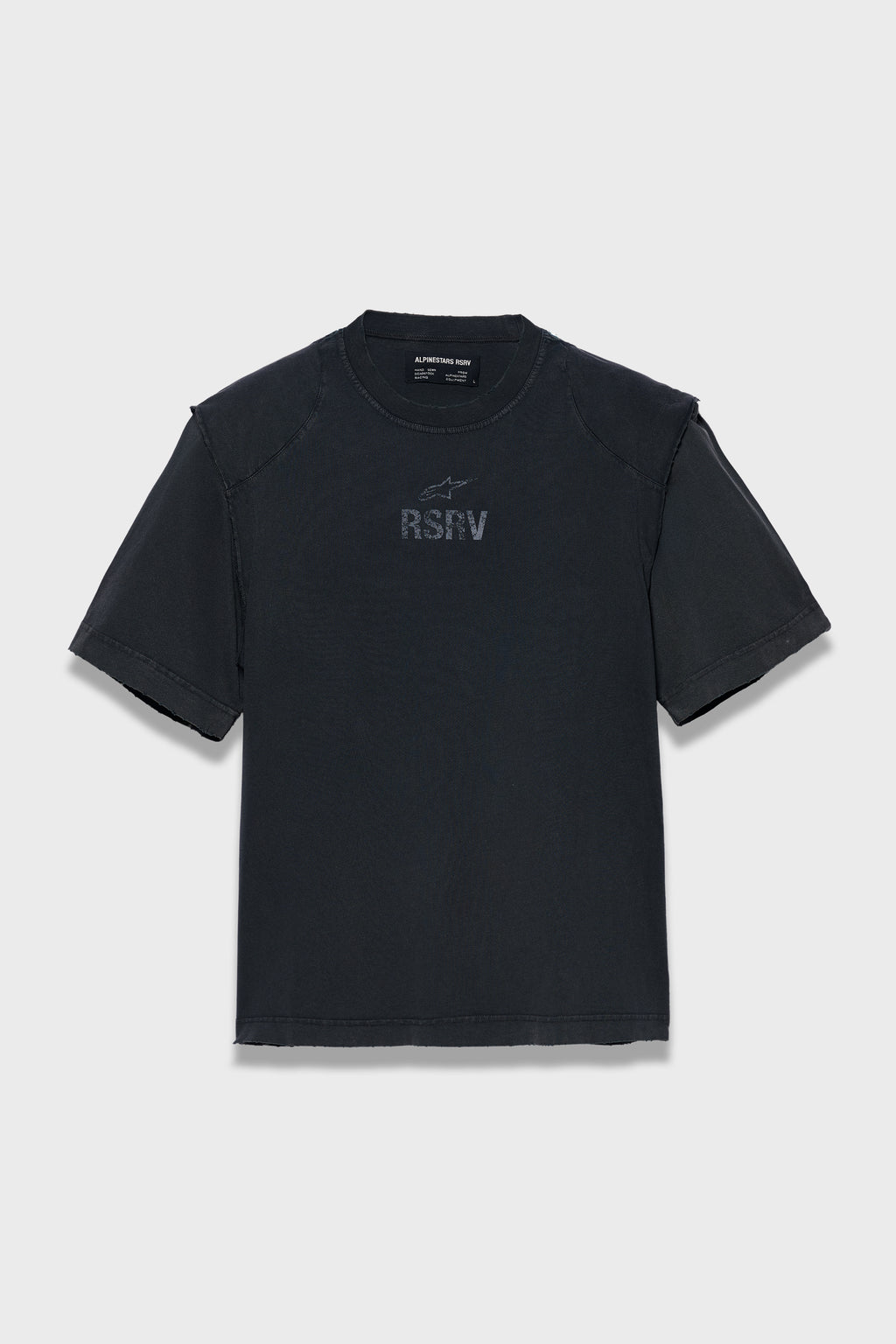 RSRV GEAR UP SS TEE BLACK