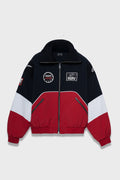 RSRV MEMORIES PADDED JACKET BLACK RED