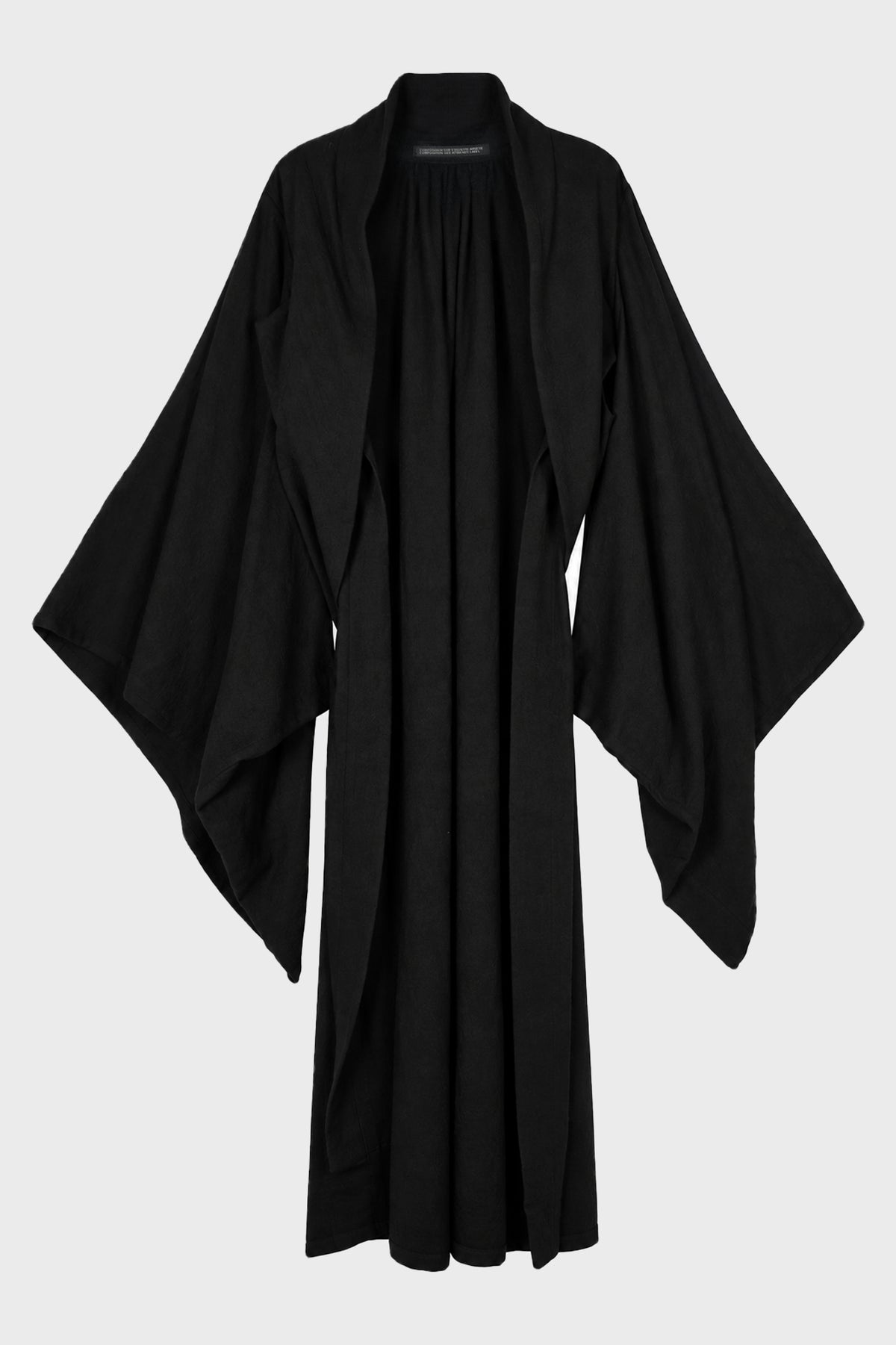 BELT P DRAPED JACKET BLACK