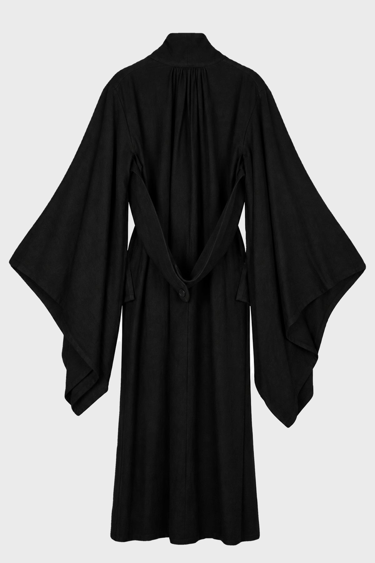 BELT P DRAPED JACKET BLACK
