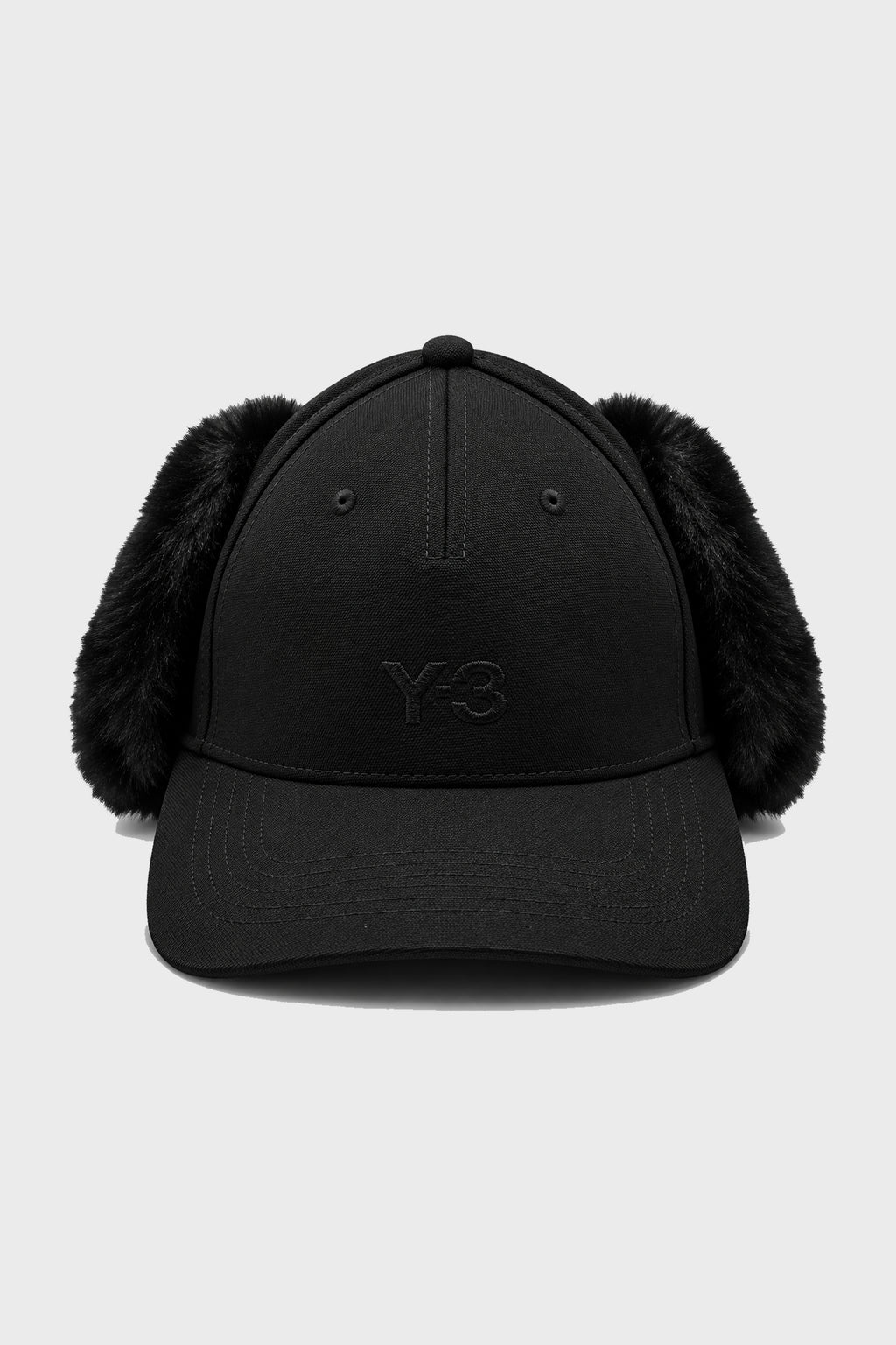 Y-3 WINTER CAP BLACK