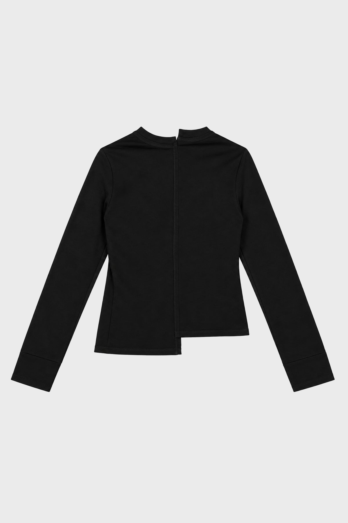 W FTD LS TEE BLACK
