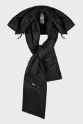 Y-3 HOODEDSCARF BLACK