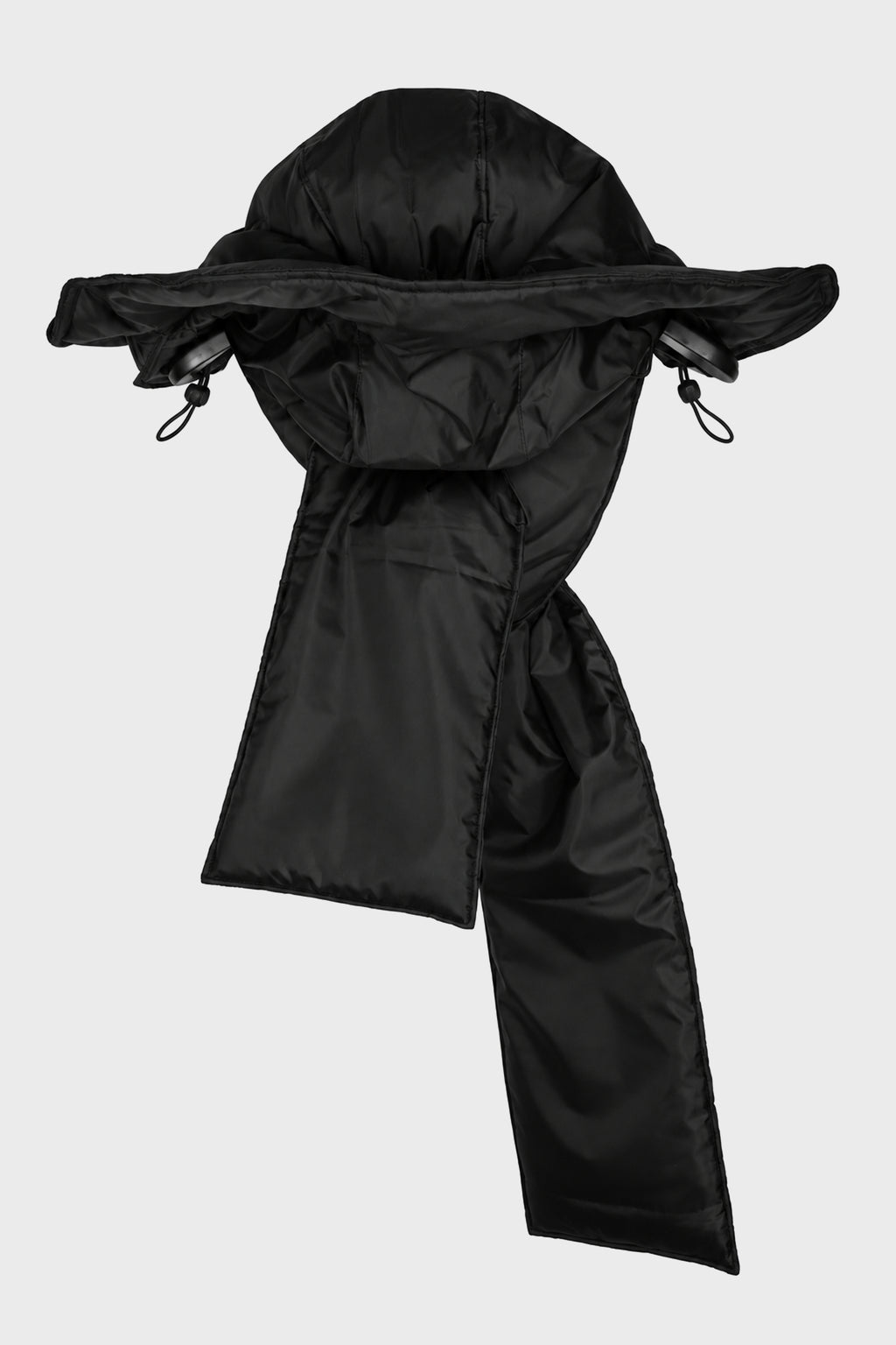 Y-3 HOODEDSCARF BLACK