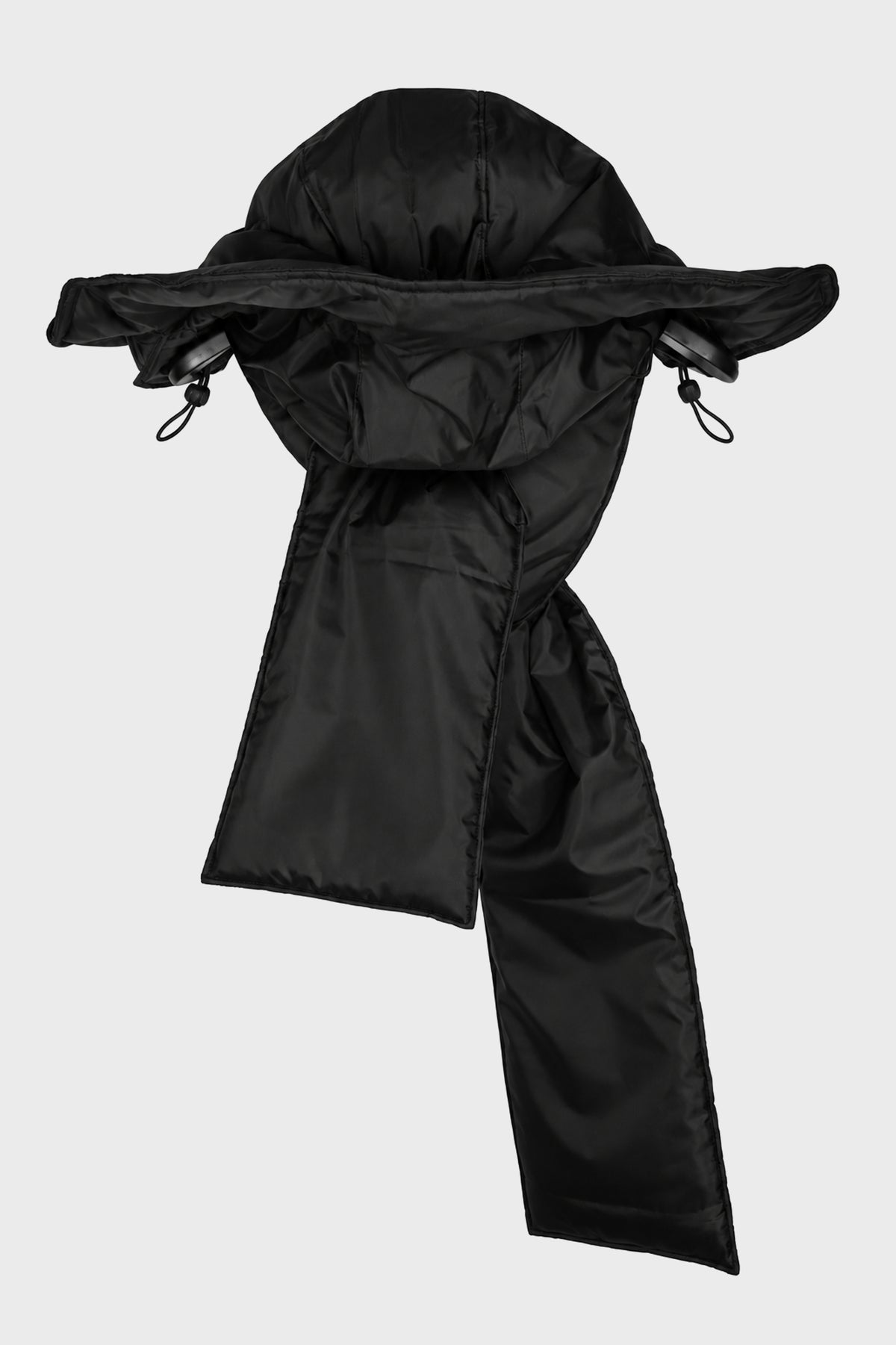 Y-3 HOODEDSCARF BLACK