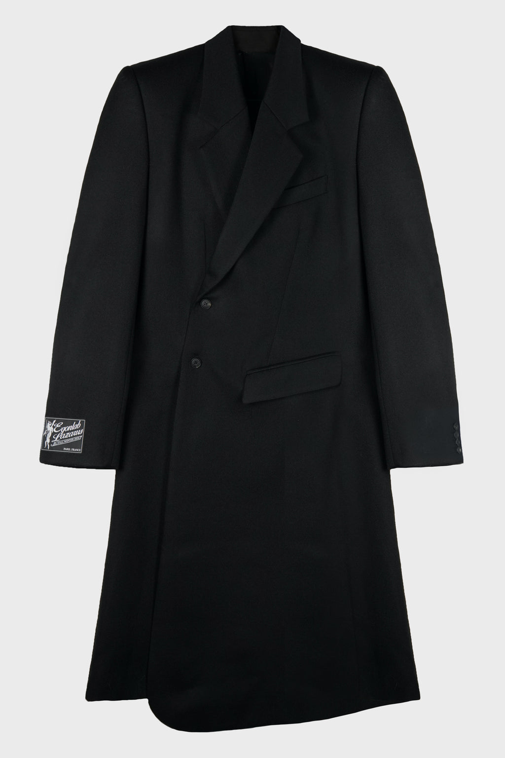OVERSIZED TAILORED COAT BLACK
