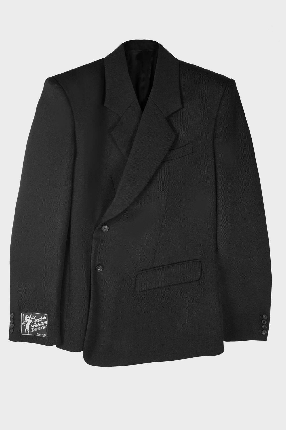 OVERSIZED TAILORED JACKET BLACK