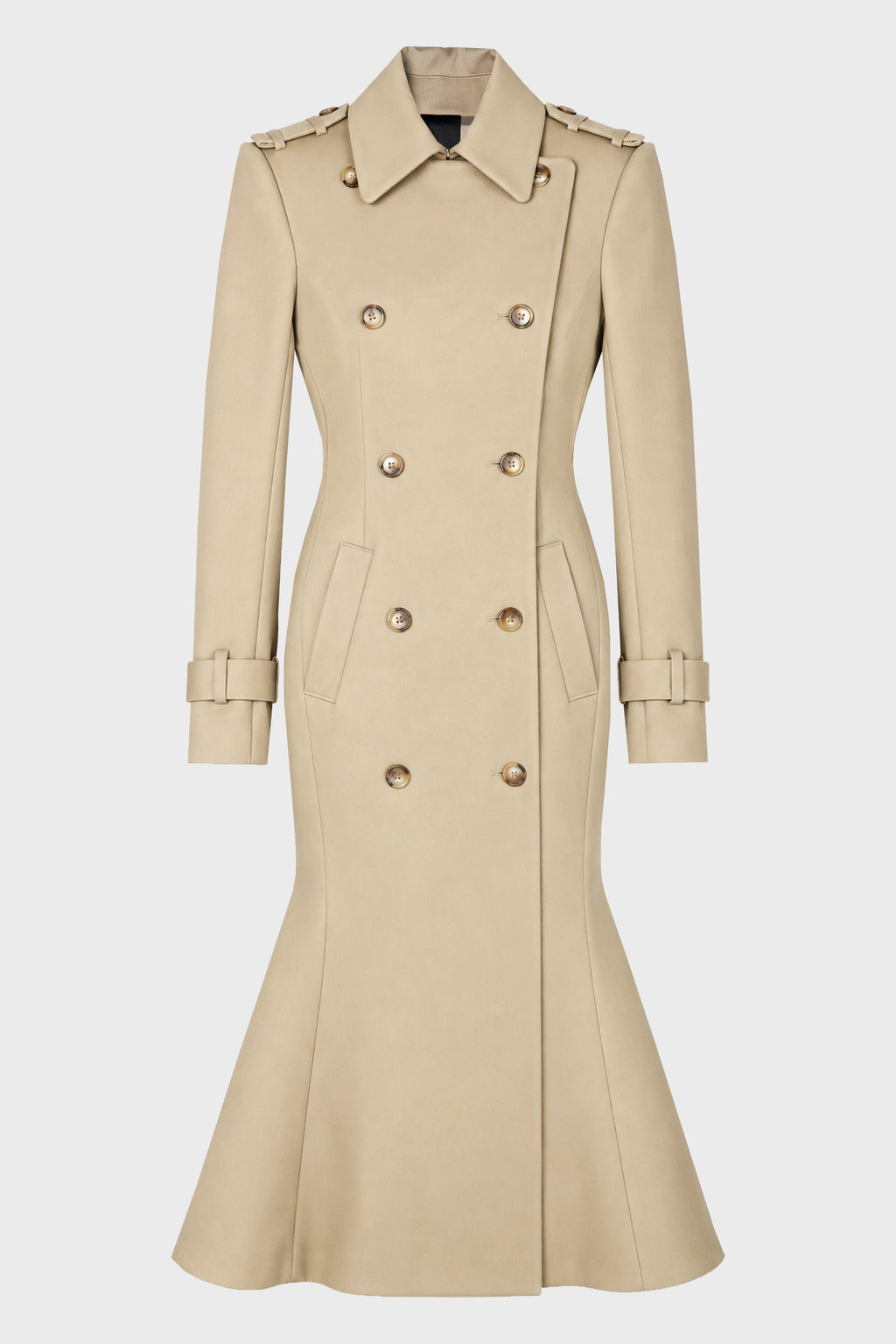 HOURGLASS TRENCH COAT BEIGE