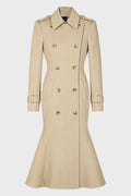 HOURGLASS TRENCH COAT BEIGE