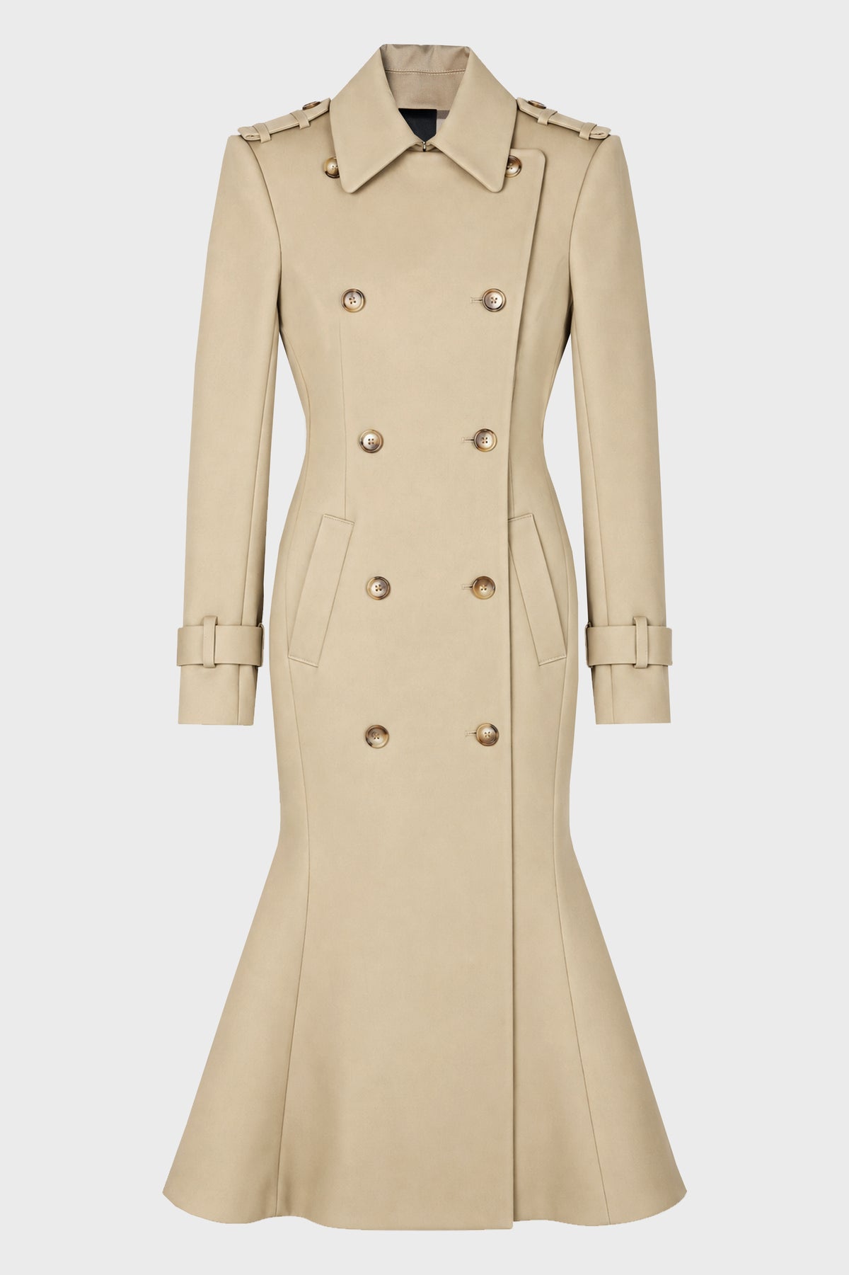HOURGLASS TRENCH COAT BEIGE