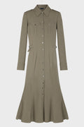 MILITARY SHIRT DRESS MOLE