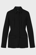 SHIRT JACKET BLACK