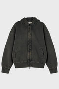 THERMAL HOOD WASHED BLACK