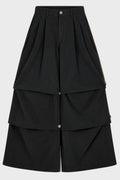 PLEATED CARGOPANTS GREY