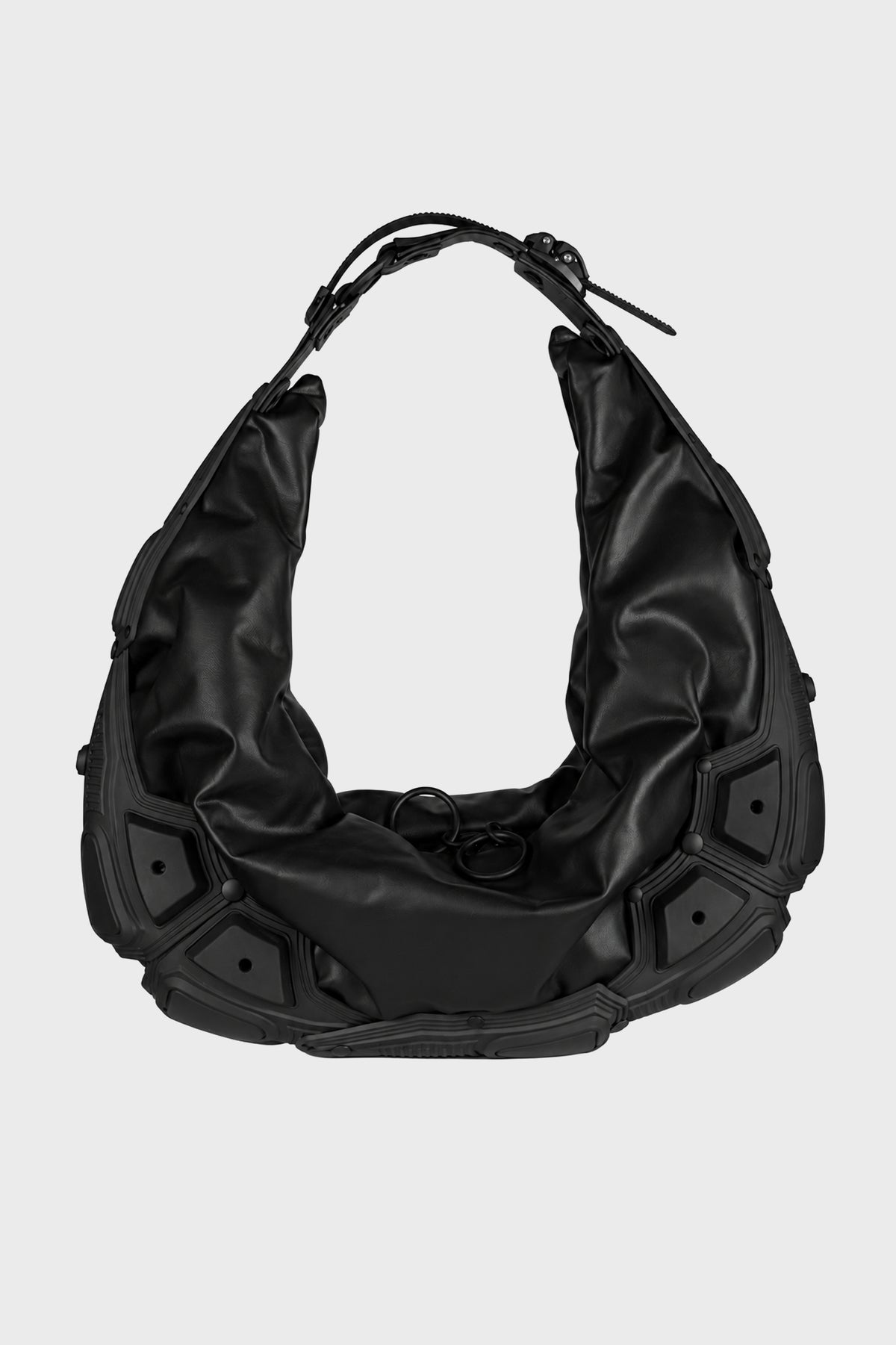 HALF MOON BAG BLACK MATT