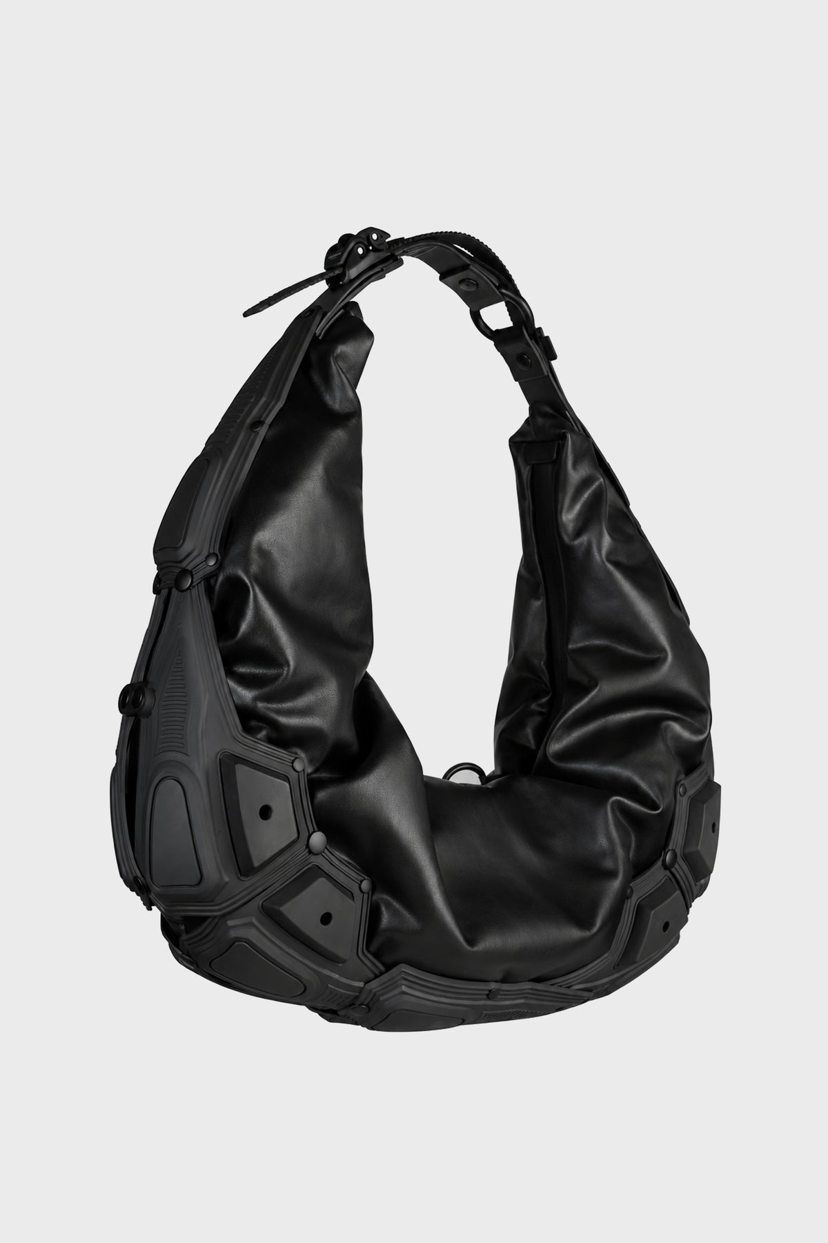 HALF MOON BAG BLACK MATT