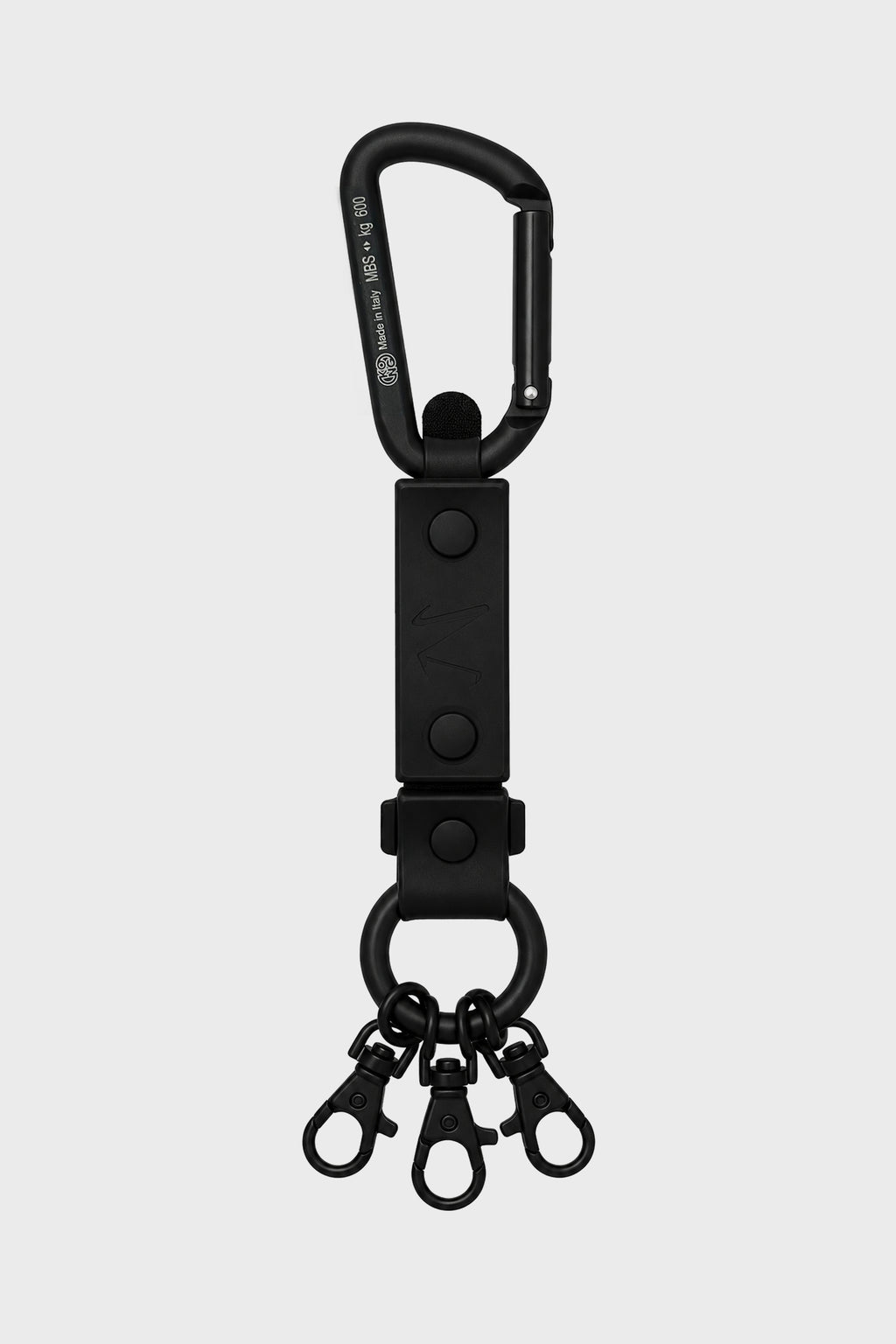 KEY RING BLACK MATT