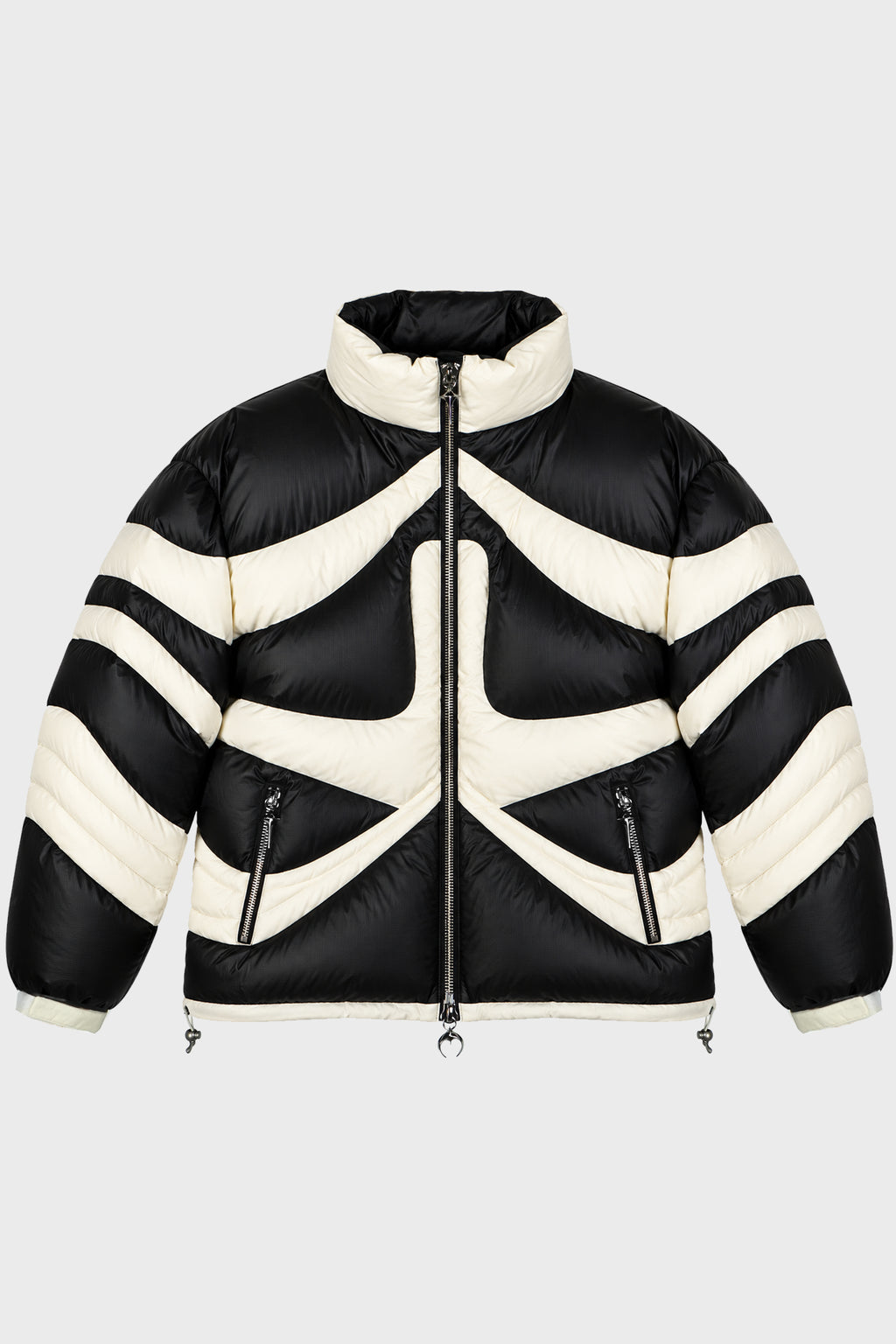 TC DUNK PUFFER JACKET BLACK IVORY