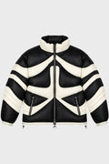TC DUNK PUFFER JACKET BLACK IVORY