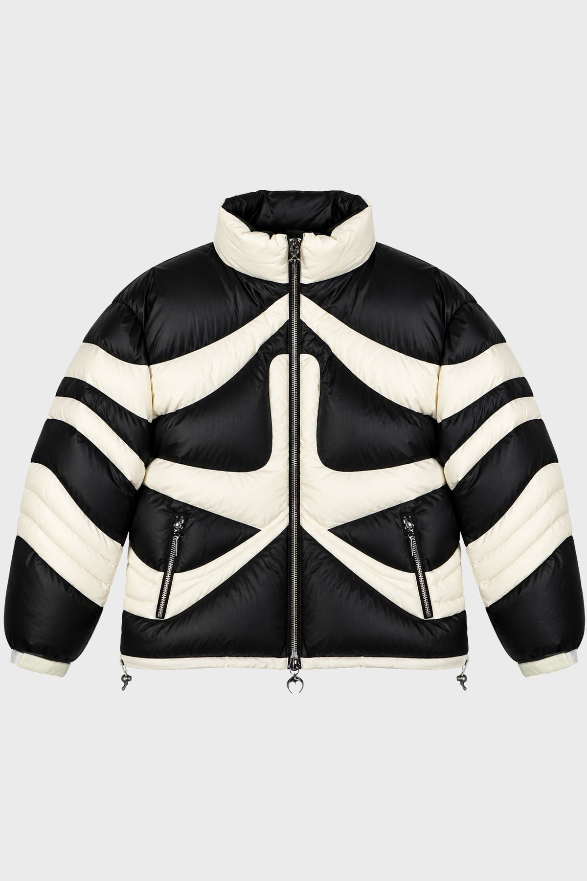 TC DUNK PUFFER JACKET BLACK IVORY