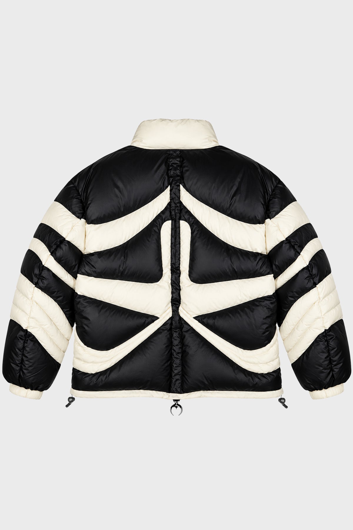 TC DUNK PUFFER JACKET BLACK IVORY