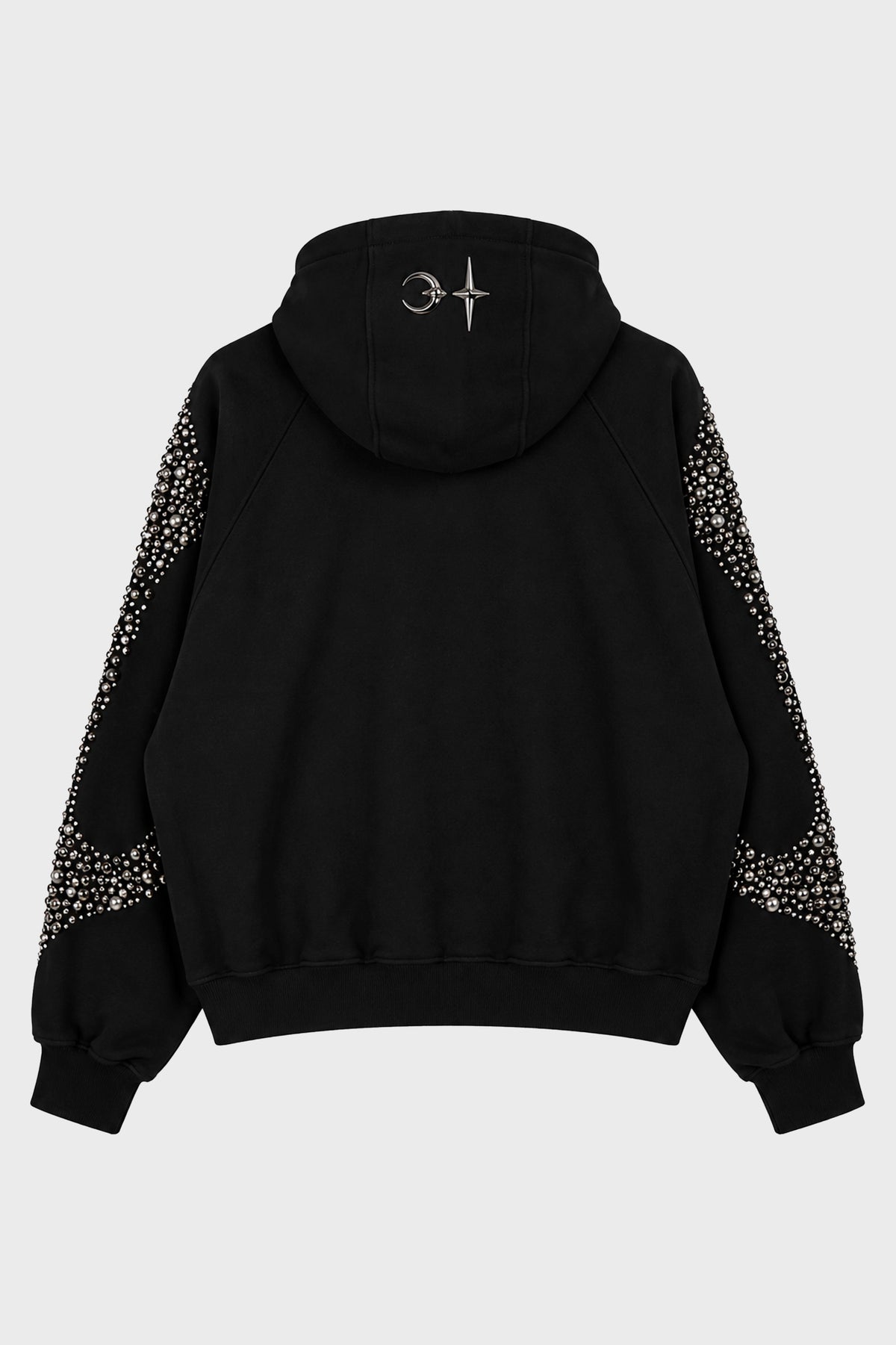 IRON STEEL FOCUS ZIP-UP HOODIE