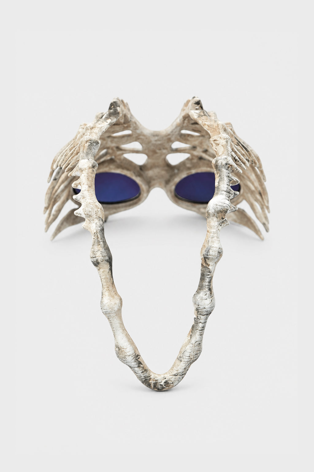 TC BONE HALF MASK WHITE