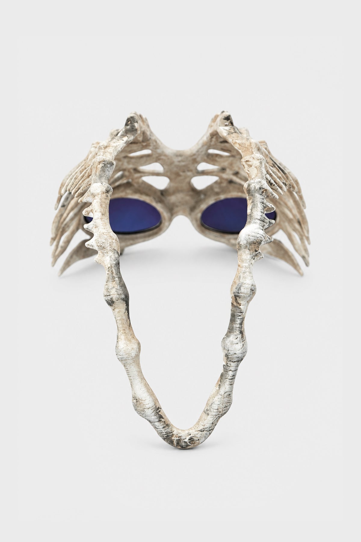 TC BONE HALF MASK WHITE
