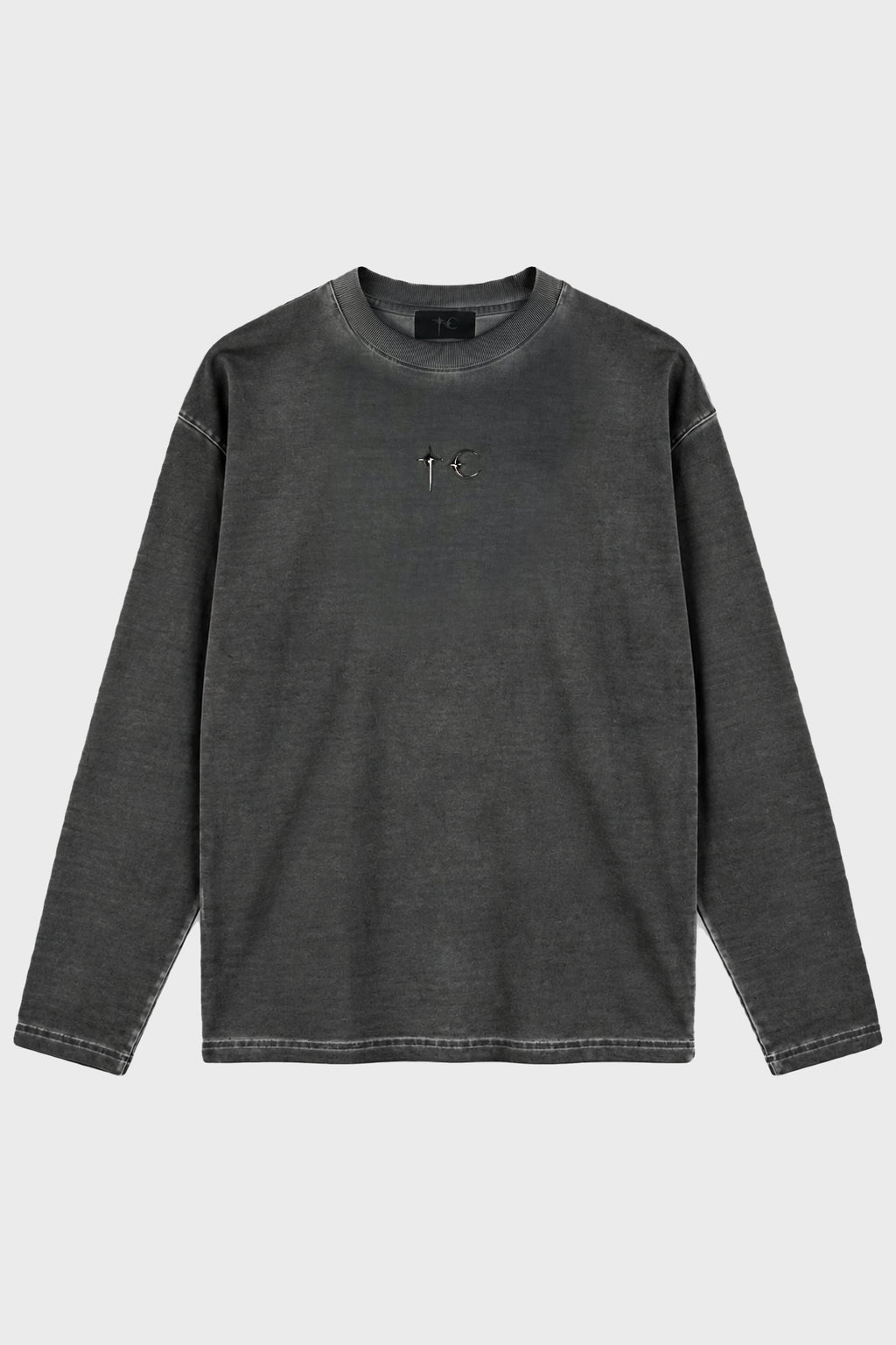 TC BASIC LONG SLEEVE CHARCOAL
