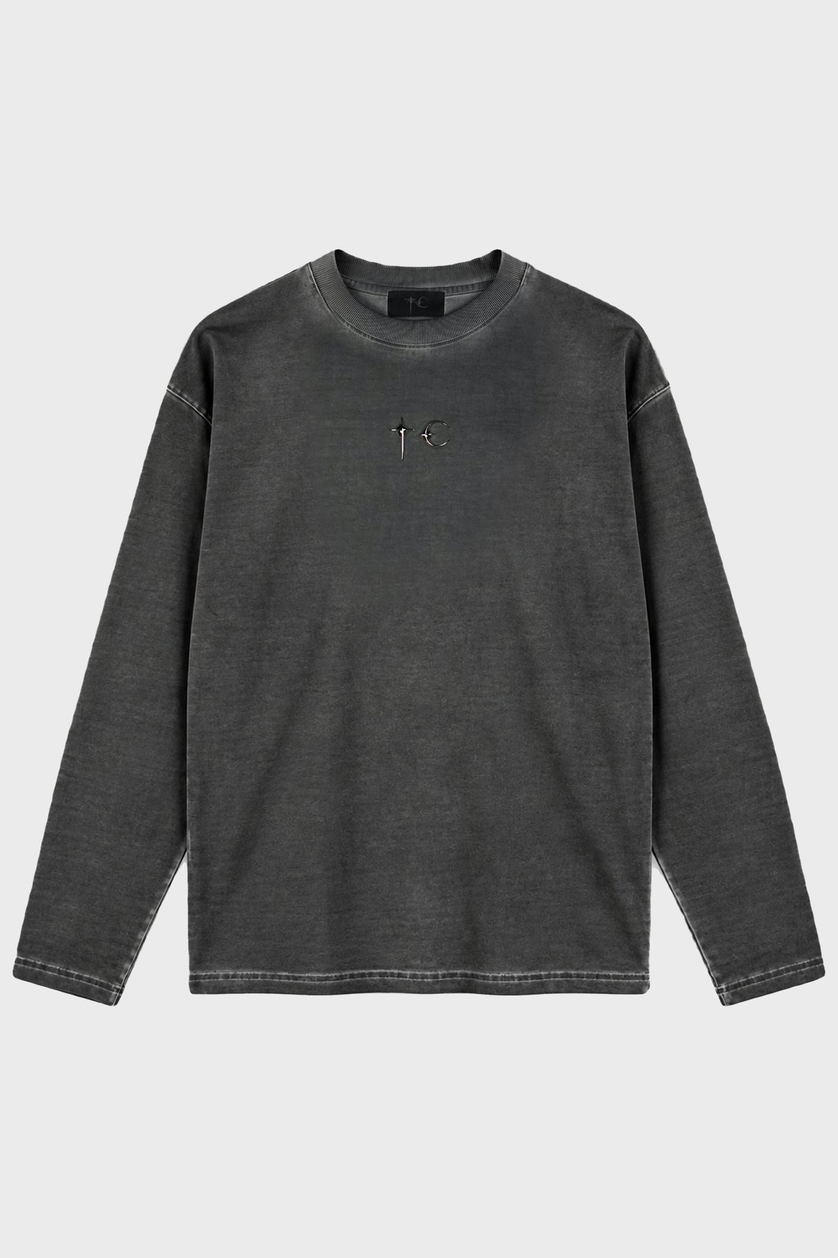 TC BASIC LONG SLEEVE CHARCOAL