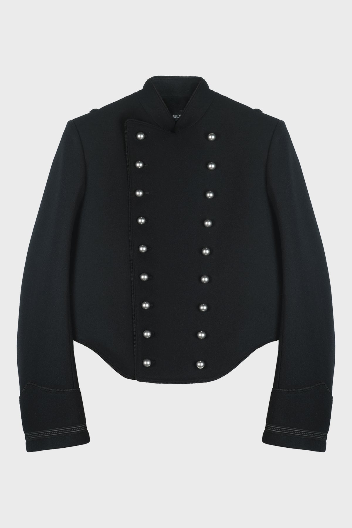 NOA DOUBLE BREASTED CROPPED MARSINA JACKET BLACK