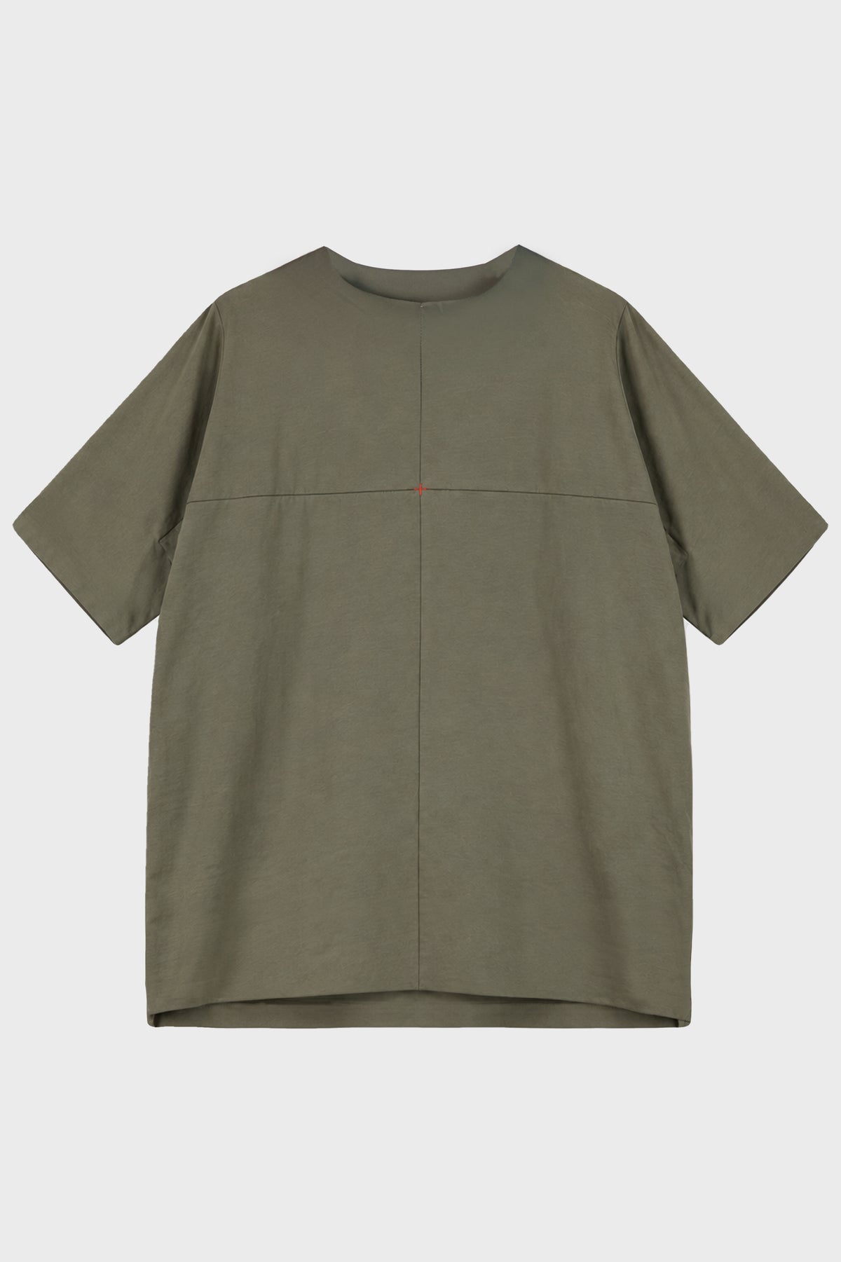 OVERSIZED ONE PIECE SHORTSLEEVE T-SHIRT COAL