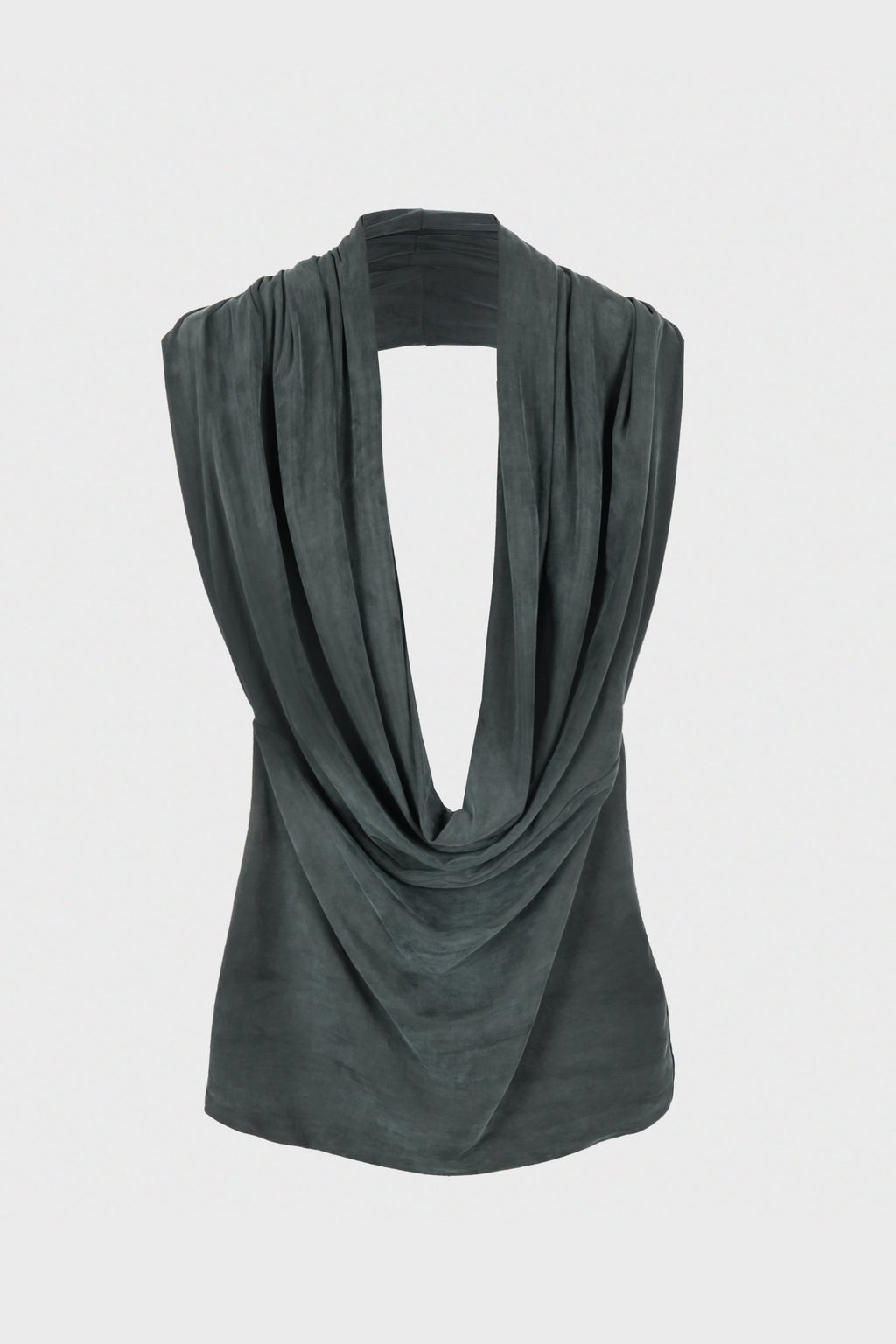 VIONA TOP WASHED CHARCOAL