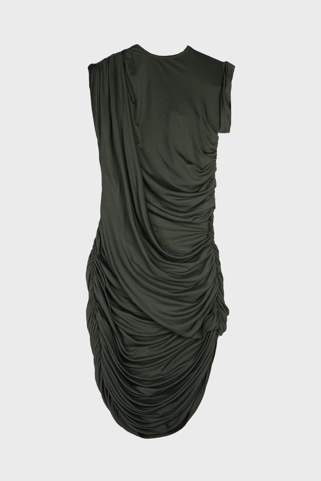 VERVE TWISTED TANK MINI DRESS HUSK