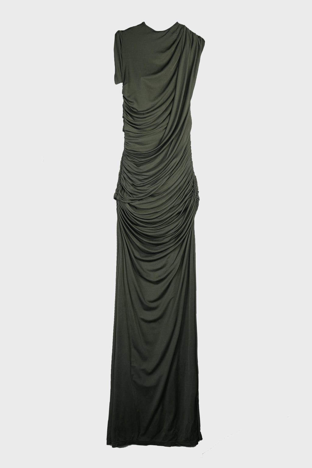 VERVE TWISTED TANK DRESS HUSK