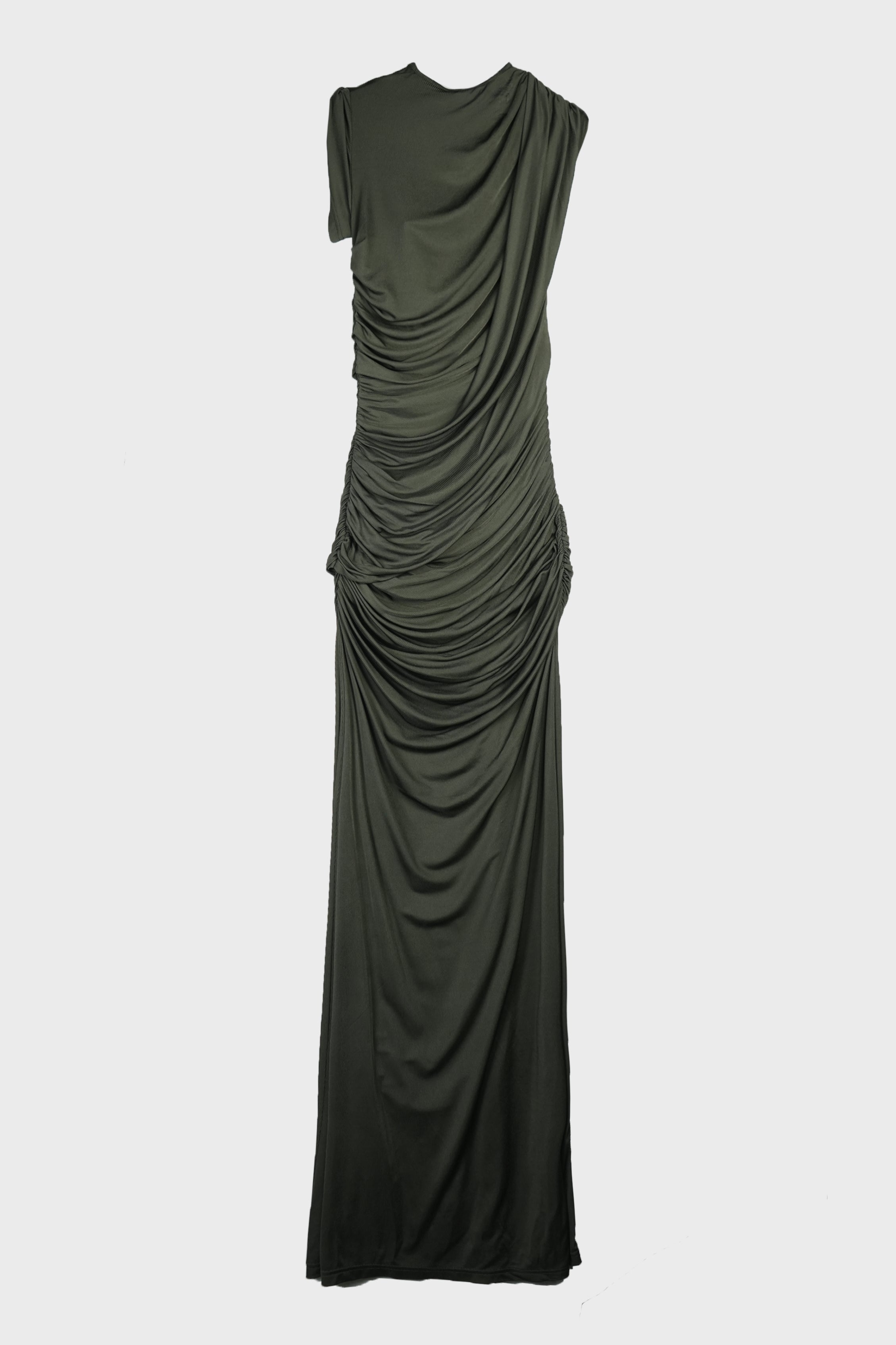 VERVE TWISTED TANK DRESS HUSK