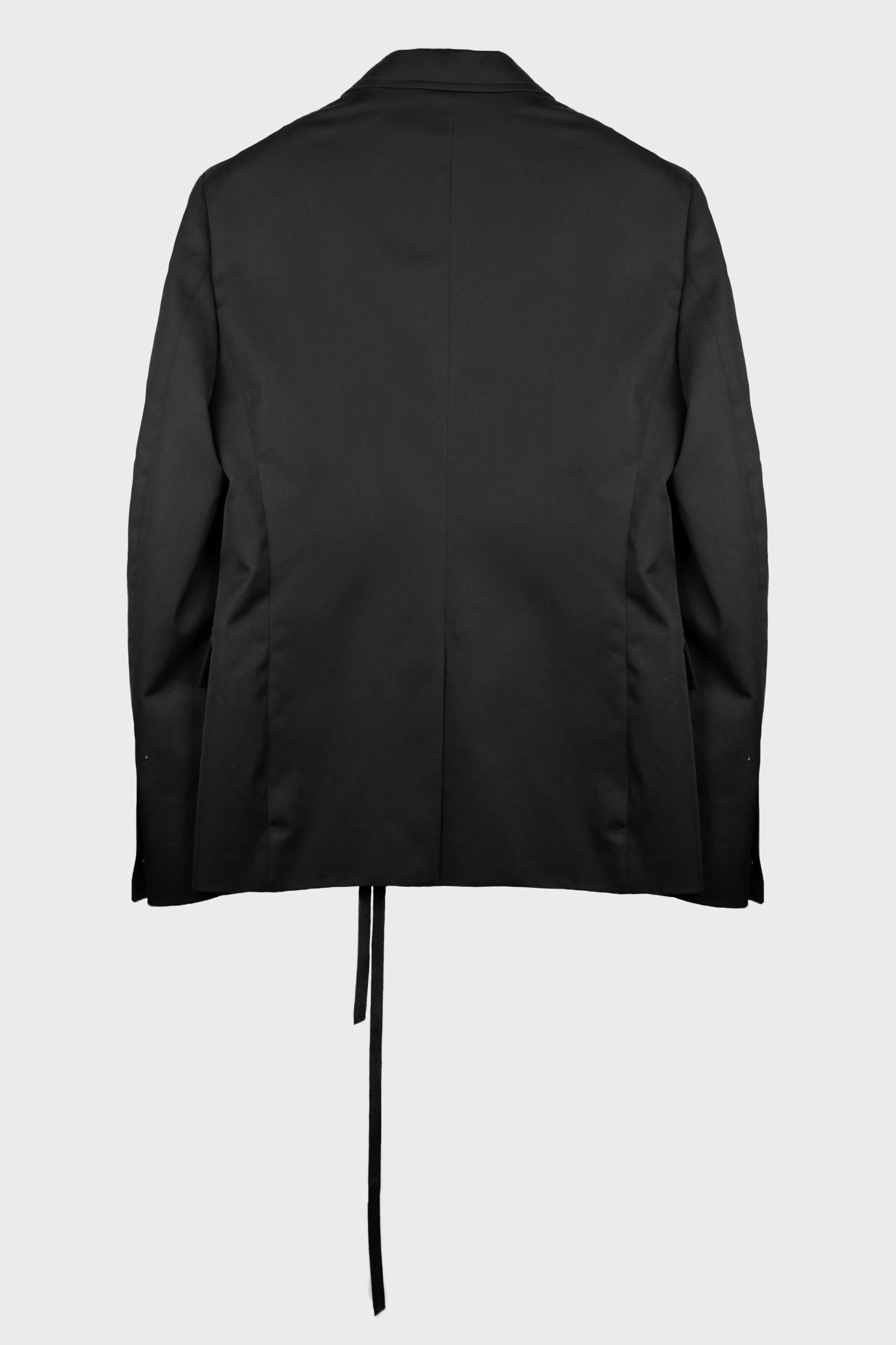 LUCIUS SLIM FIT DECONSTRUCTED JACKET BLACK