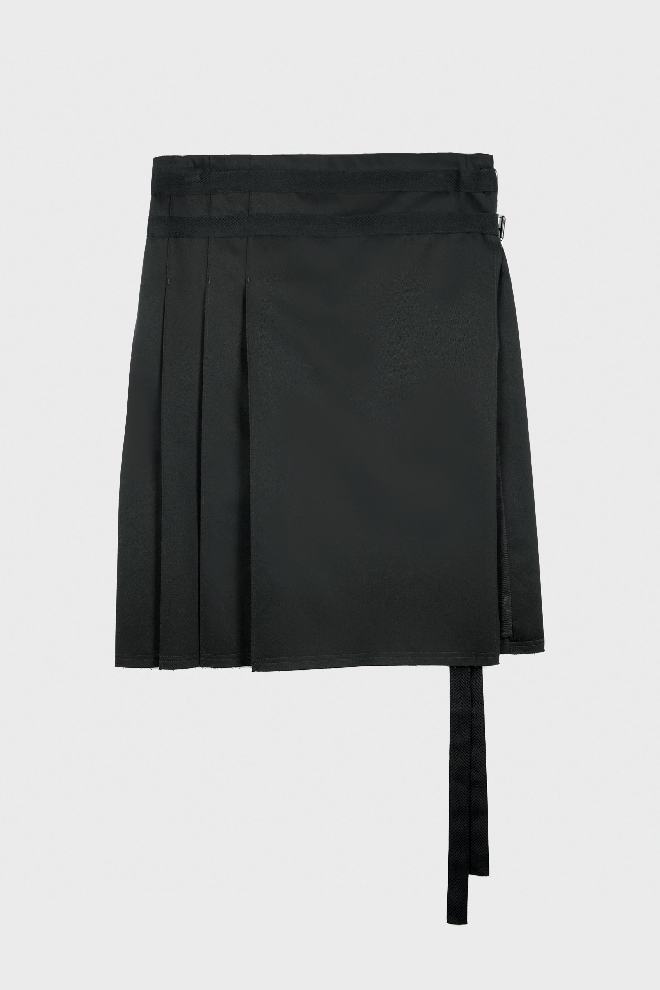 MANE KNEE LENGTH KILT BLACK