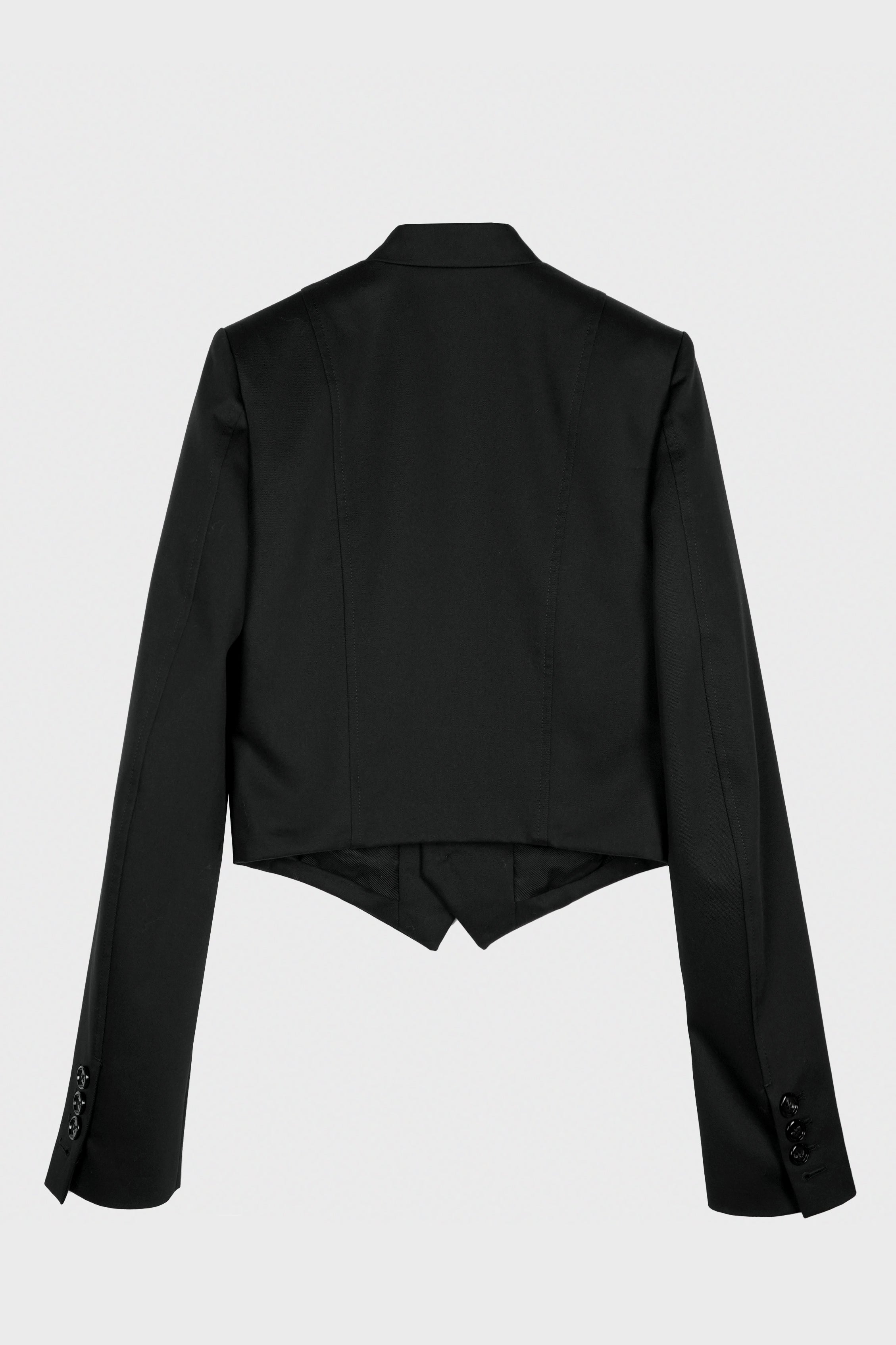 BAB STAND COLLAR BLOUSON BLACK