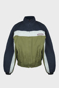 WASHED TRACK JACKET KHAKI