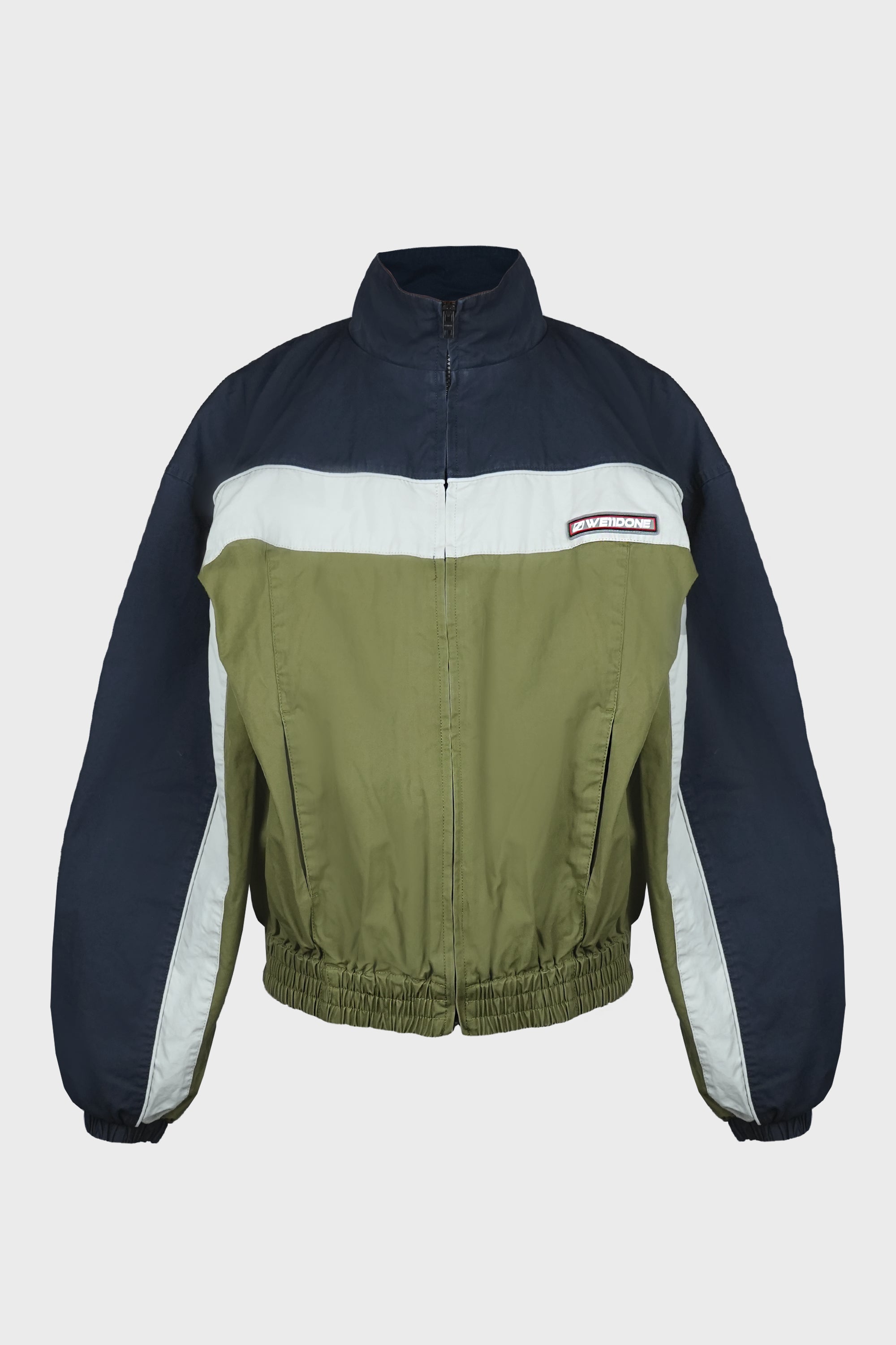 WASHED TRACK JACKET KHAKI